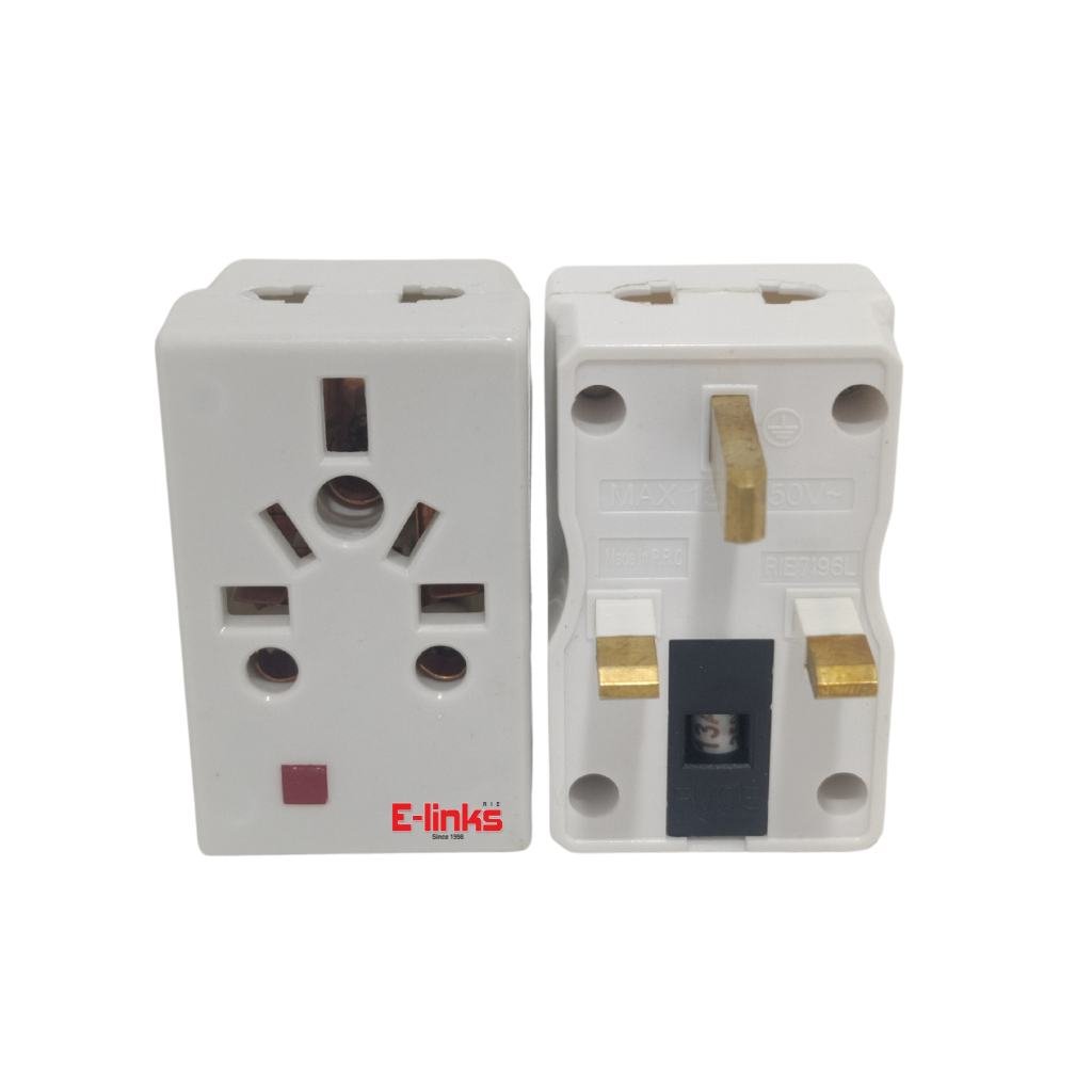 E-LINKS 13A MULTI SOCKET RIE881  SOCKETS