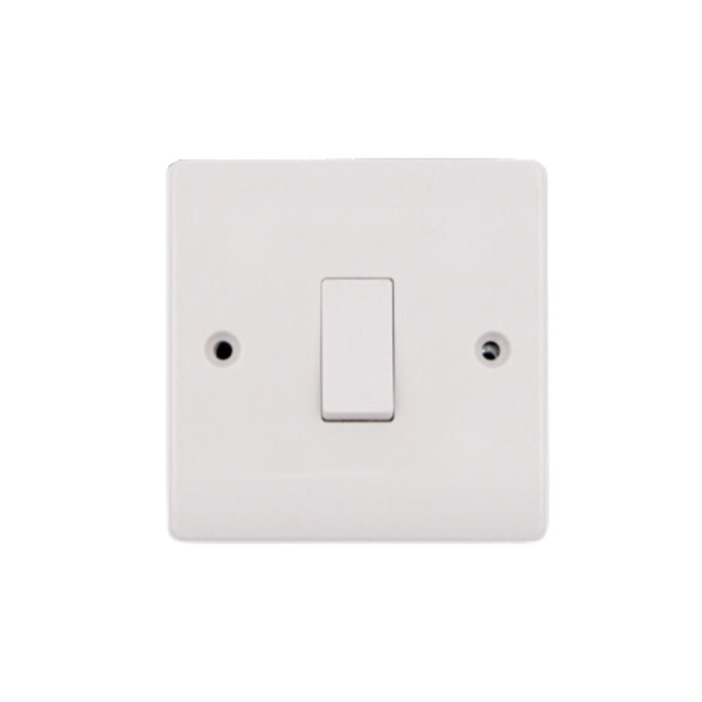 E-LINKS 1GANG 1WAY SWITCH VK0201  WHITE