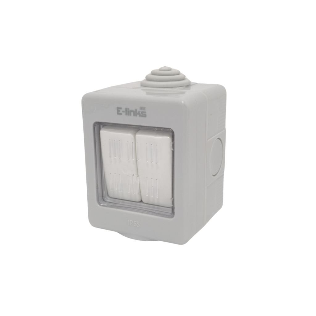 E-LINKS W/P 2G 1W SWITCH RIE1802  IP68