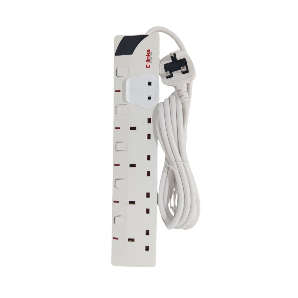 E-LINKS EXTENSION 5WAY 3MT RIE951   EXTENSION LEADS