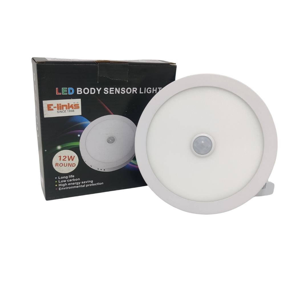  LED 12W D/L SENSOR SURFACE RND  LED DOWNLIGHT