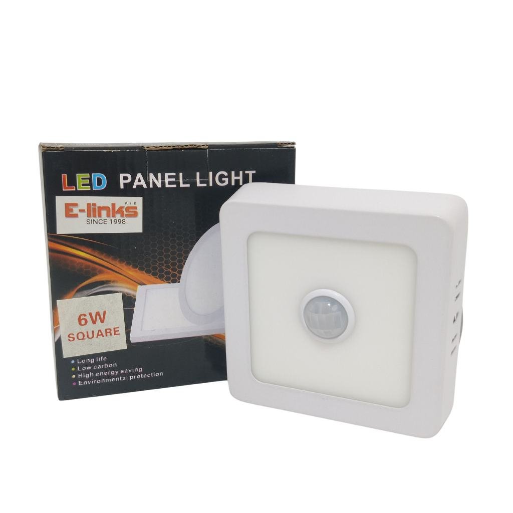  LED 6W D/L SENSOR SURFACE SQR  LED DOWNLIGHT