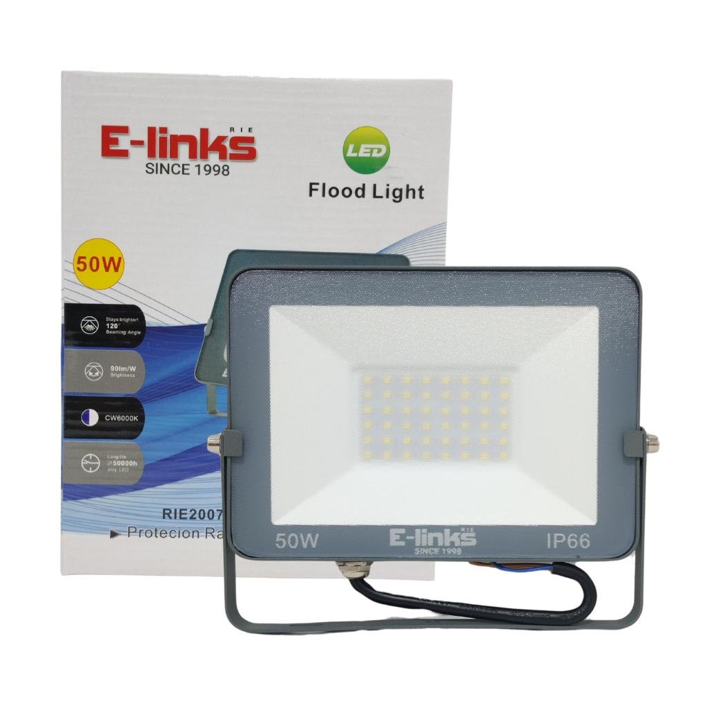 E-LINKS LED FLOOD LIGHT 50W RIE2007  LED FLOOD 
