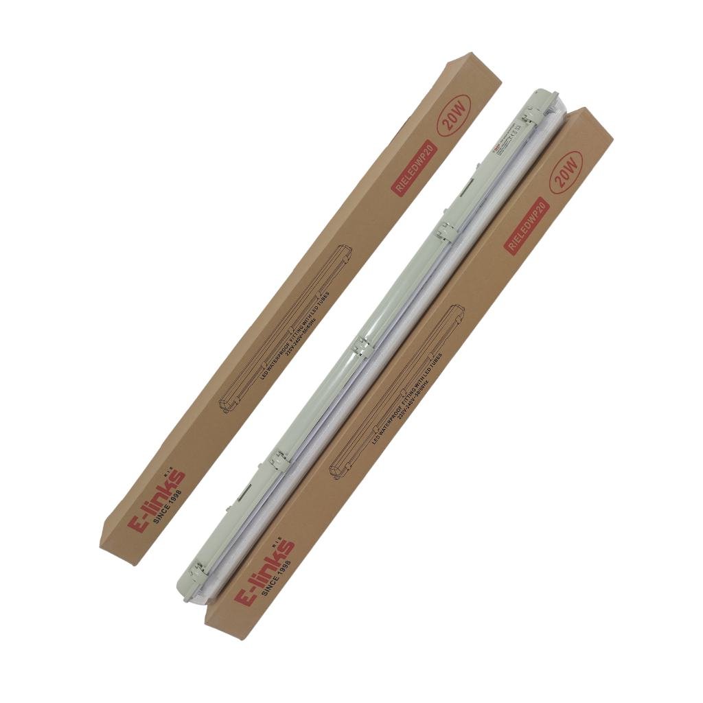 E-LINKS LED W/P FITTING W/TUBE 1*4F 20W LEDWP20  LED IP68