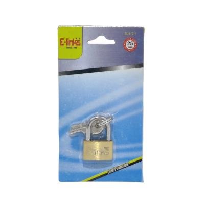 E-LINKS PADLOCK 25MM BL412-1 